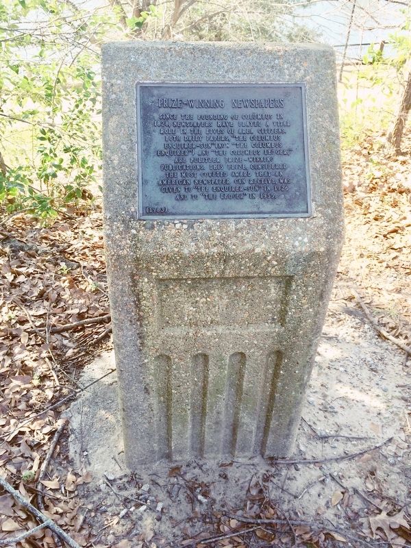 Prize-Winning Newspapers Marker. Click for full size. Prize-Winning Newspapers Marker image. Click for full size.