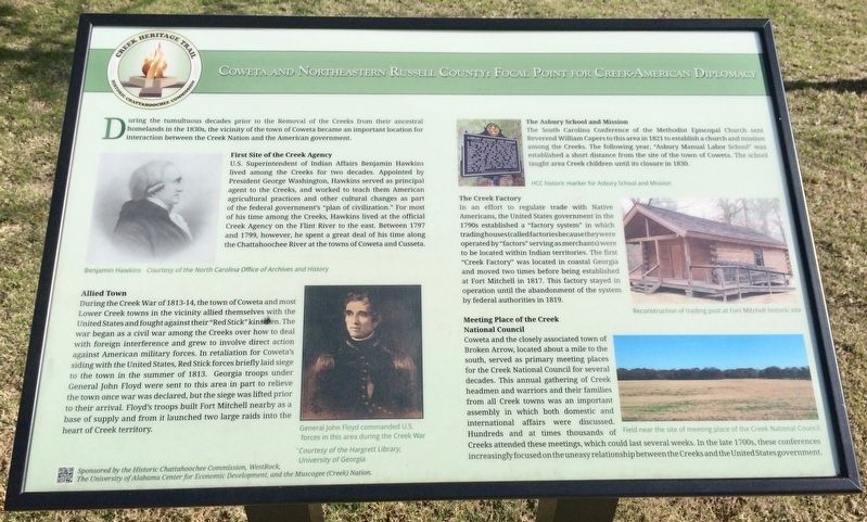 Coweta and Northeastern Russell County: Marker image. Click for full size.