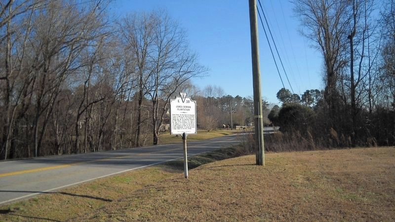 A view of the marker looking south, the direction of Nansemond Parkway (Route 337). image. Click for full size.
