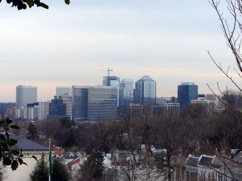 The View of Rosslyn Virginia. Click for full size. The View of Rosslyn Virginia image. Click for full size.