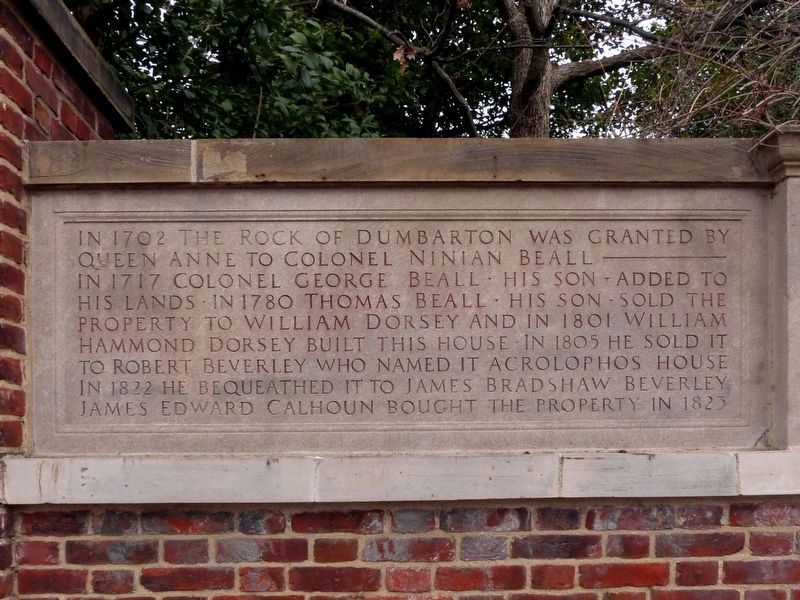 Dumbarton Oaks Marker. Click for full size. Dumbarton Oaks Marker image. Click for full size.