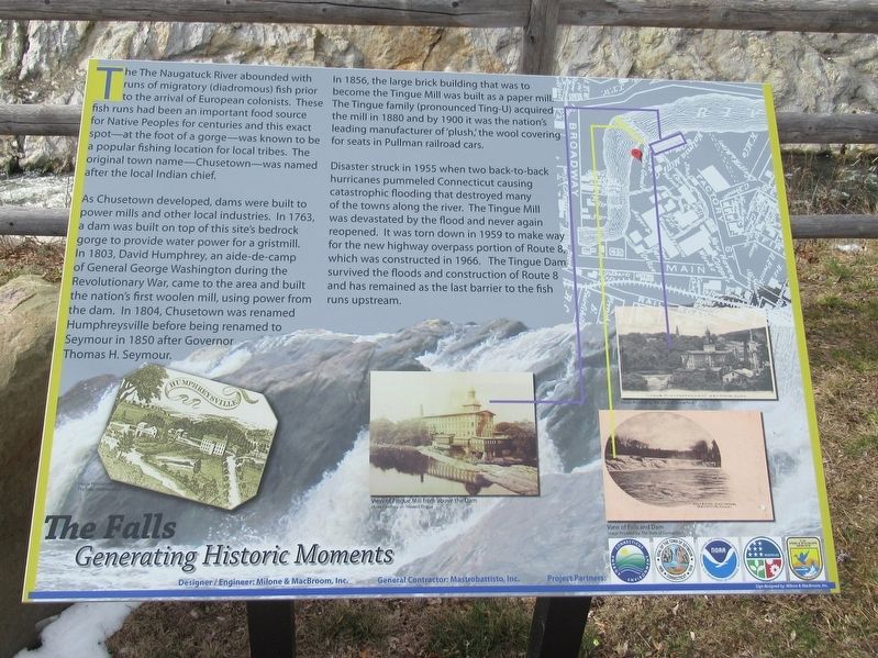 The Falls Marker image. Click for full size.