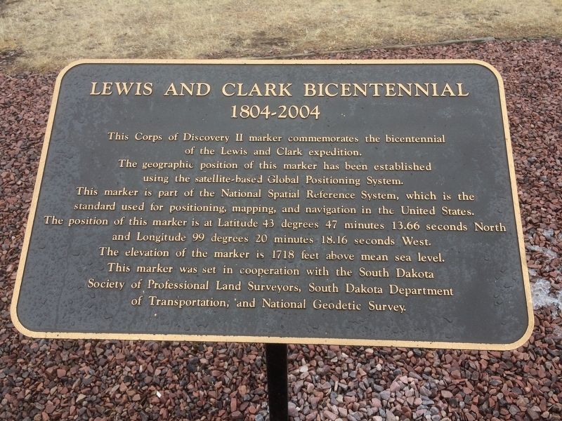 Lewis and Clark Bicentennial 1804-2004 Marker image. Click for full size.