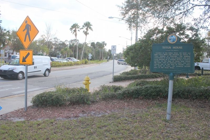 Titus House Marker. Click for full size. Titus House Marker image. Click for full size.