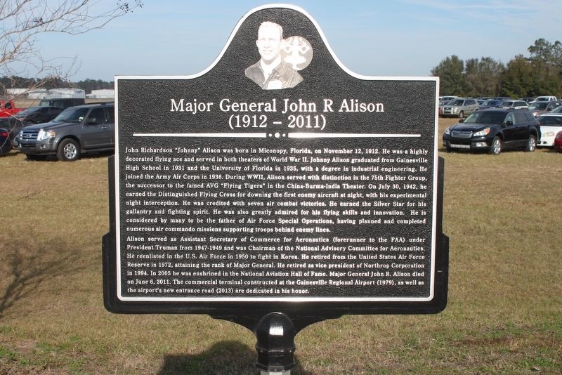 Major General John R. Alison Marker image. Click for full size.