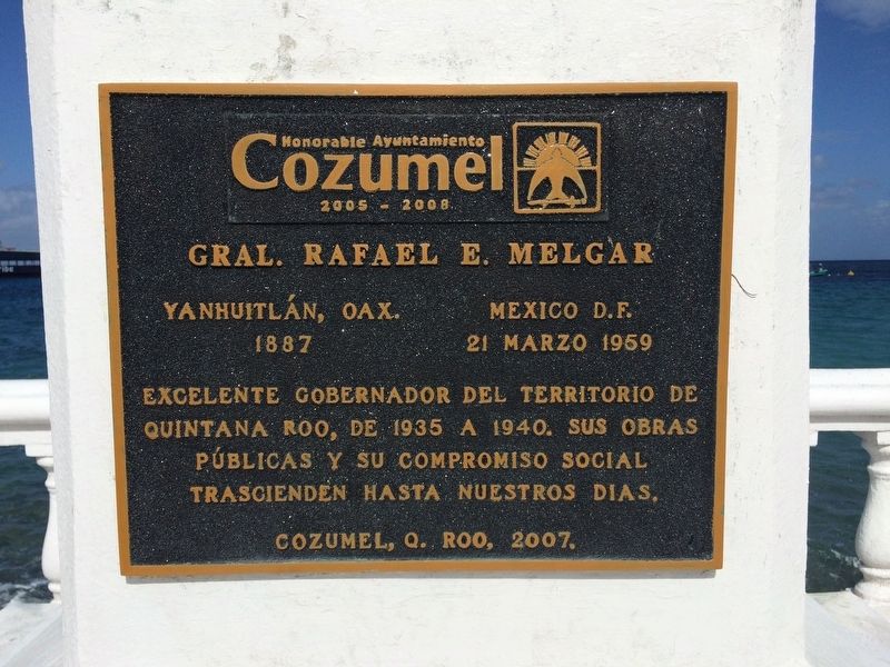 General Rafael E. Melgar Historical Marker