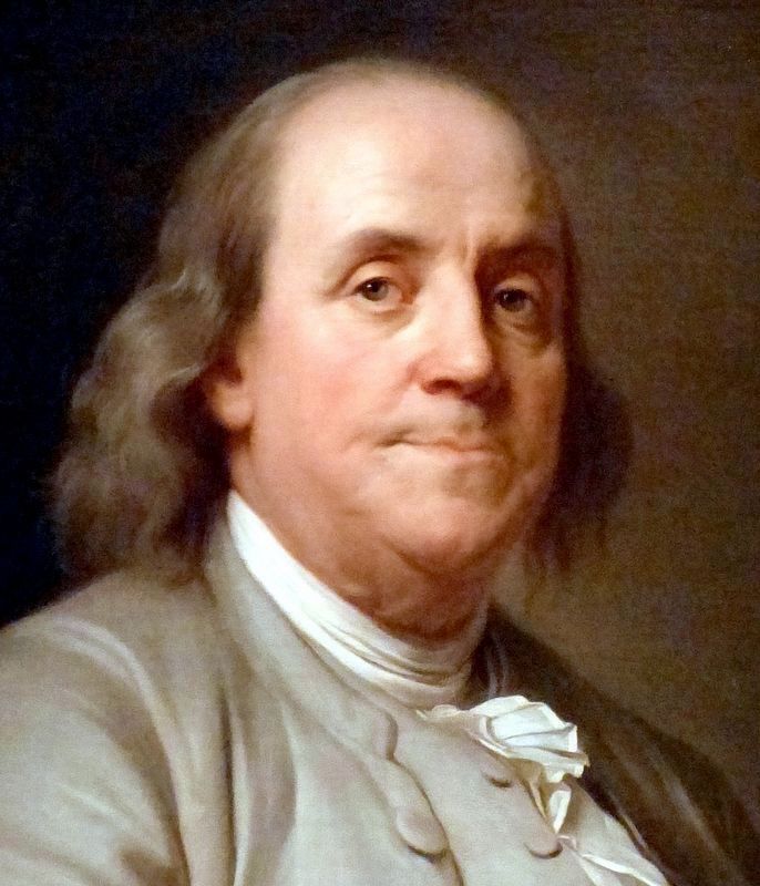 Benjamin Franklin image. Click for full size.