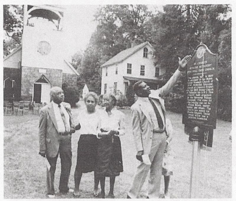 St. Charles A.M.E. Zion Church Marker image. Click for full size.