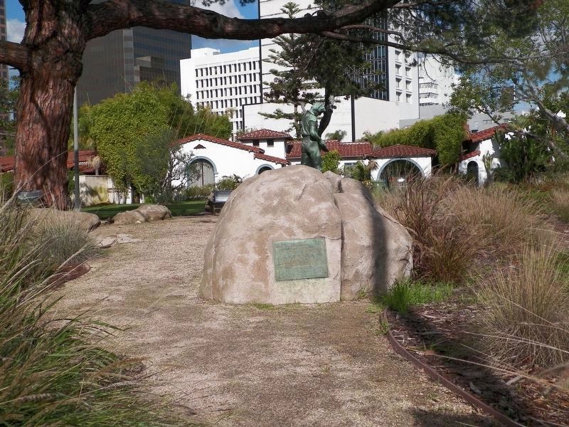 Dan the Miner and the Gallant Pioneers Marker. Click for full size. Dan the Miner and the Gallant Pioneers Marker image. Click for full size.