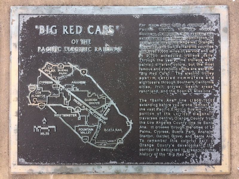 “Big Red Cars” Marker image. Click for full size.