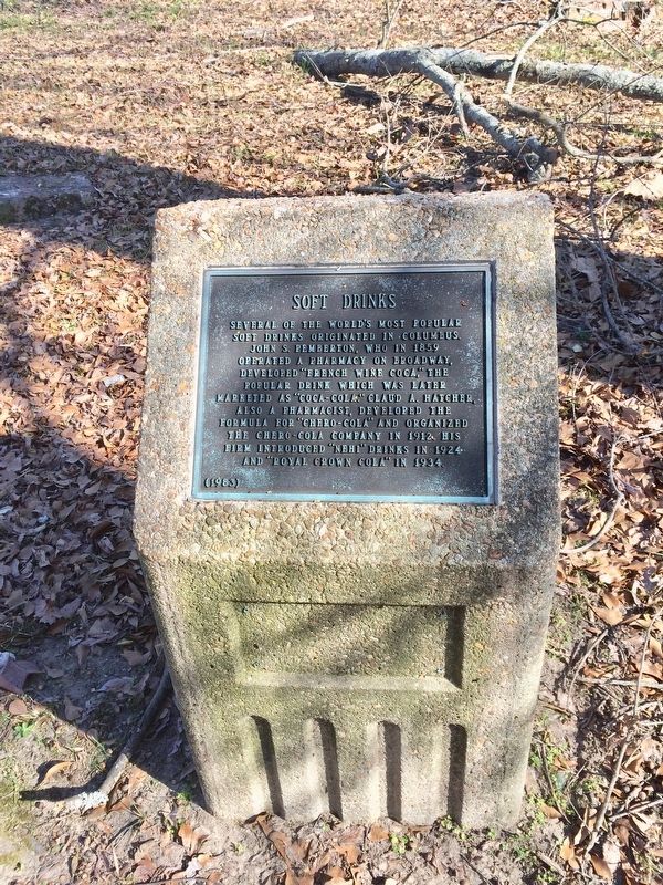 Soft Drinks Marker and stone.. Click for full size. Soft Drinks Marker and stone. image. Click for full size.
