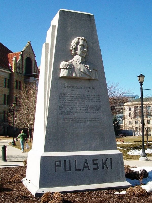 General Casimir Pulaski Monument image. Click for full size.
