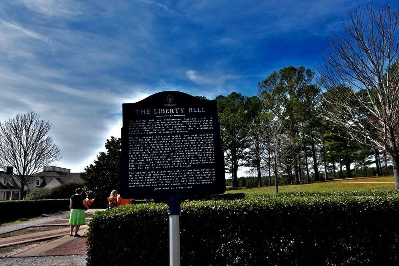 The Liberty Bell Marker image. Click for full size.