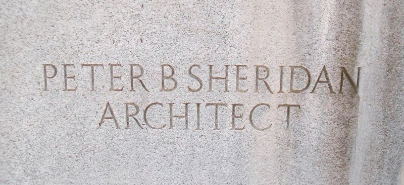 John Mitchell Monument Architect image. Click for full size.