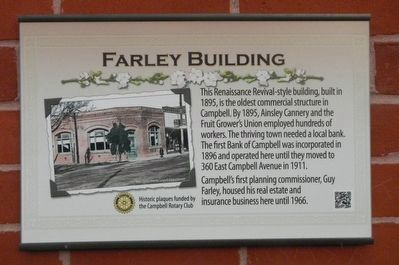 Farley Building Marker image. Click for full size.