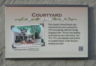 Courtyard Marker. Click for full size. Courtyard Marker image. Click for full size.