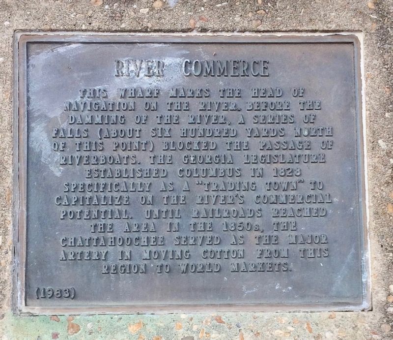 River Commerce Marker image. Click for full size.