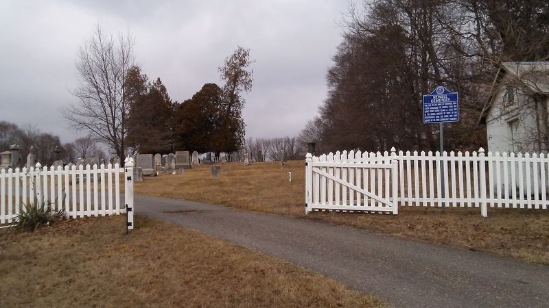Newell Cemetery Marker. Click for full size. Newell Cemetery Marker image. Click for full size.