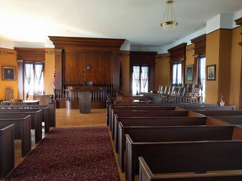 Courtroom on the Second Floor image. Click for full size.