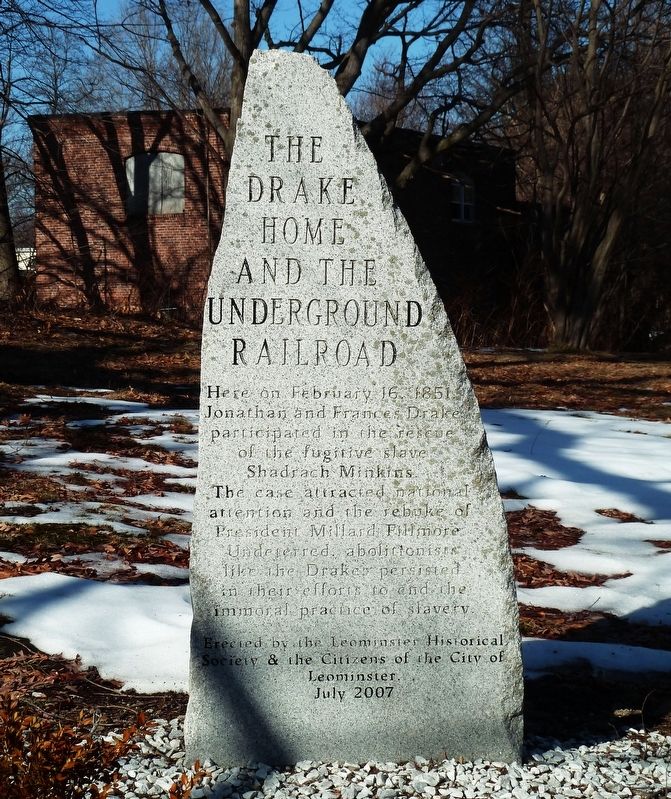 The Drake Home Marker image. Click for full size.