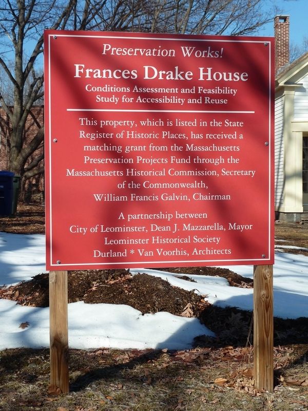 Sign Describing Preservation Study image. Click for full size.