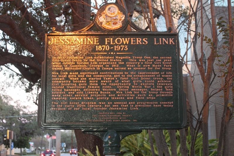 Jessamine Flowers Link Marker image. Click for full size.