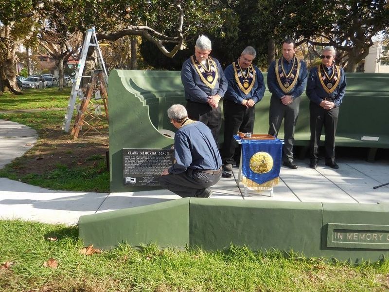 NSGW Dedication Ceremony - Sealing the Marker. Click for full size. NSGW Dedication Ceremony - Sealing the Marker image. Click for full size.