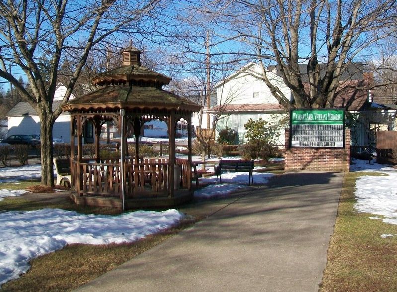 Waymart Area Veterans Memorial. Click for full size. Waymart Area Veterans Memorial image. Click for full size.