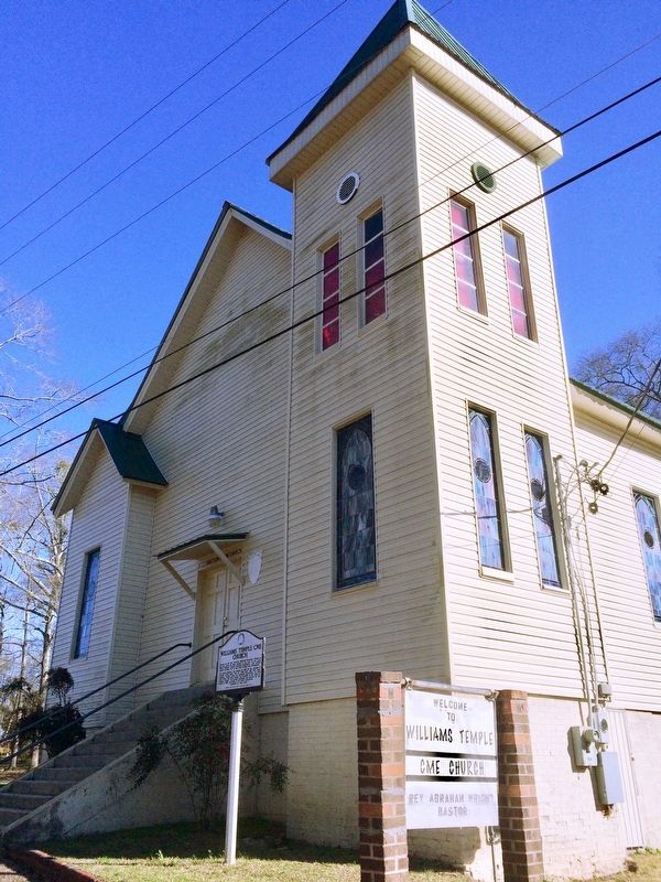 Williams’ Temple CME Church. Click for full size. Williams’ Temple CME Church image. Click for full size.