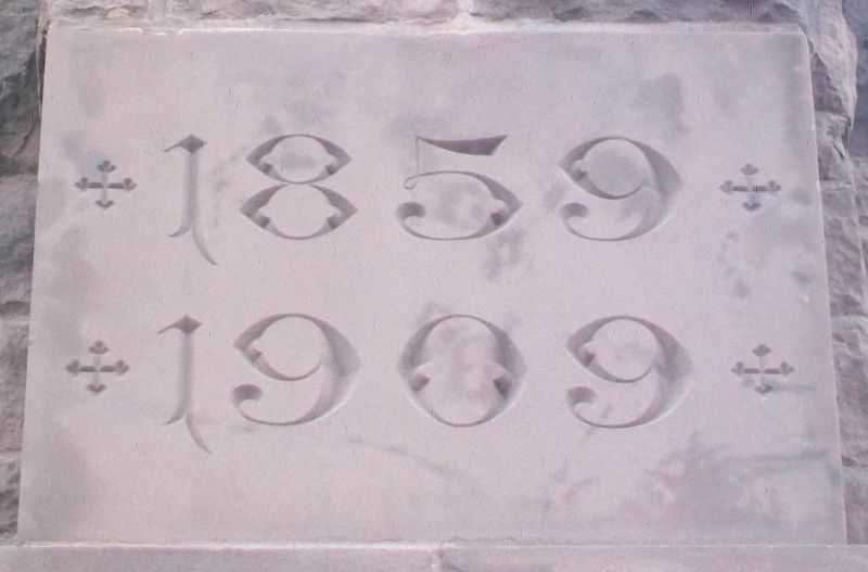 Houlihan - McLean Center (Immanuel Baptist Church) Cornerstone image. Click for full size.