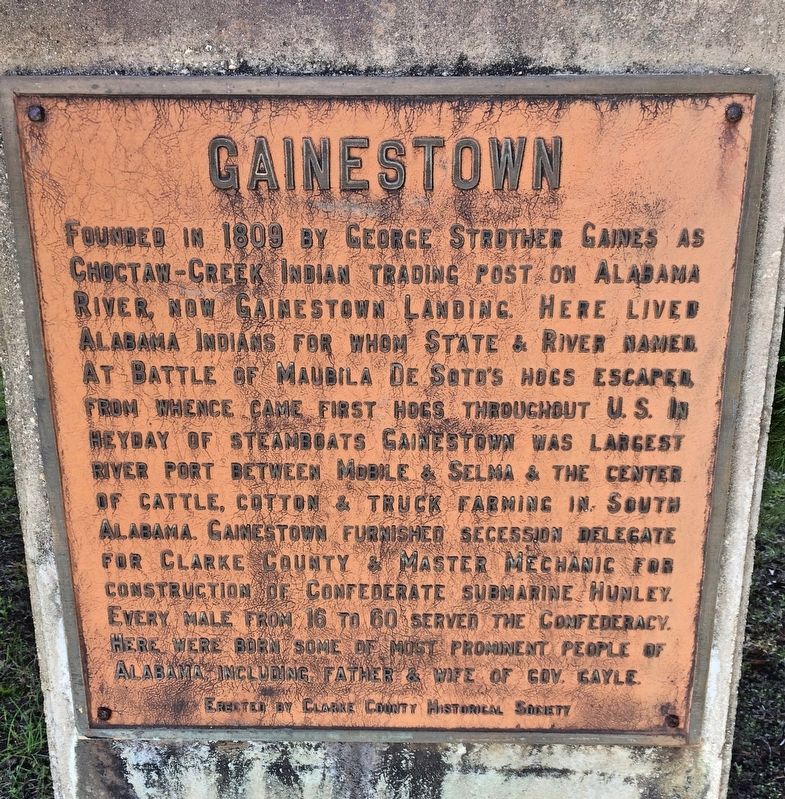 Gainestown Marker image. Click for full size.