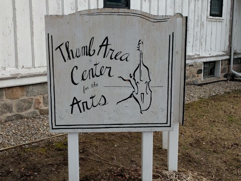 Thumb Area Center for the Arts Sign image. Click for full size.