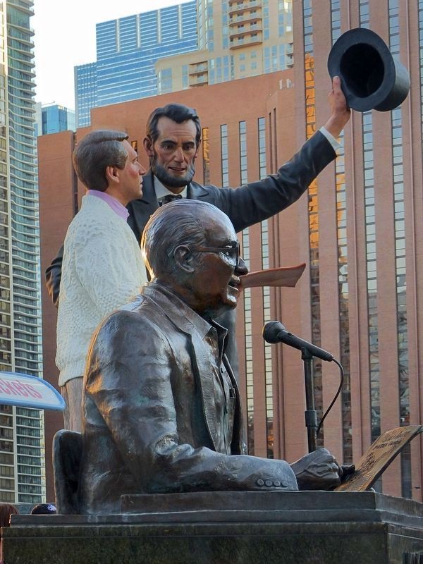 Jack Brickouse and Seward Johnson's “Return Visit”. Click for full size. Jack Brickouse and Seward Johnson's “Return Visit” image. Click for full size.