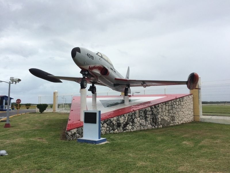 The Lockheed T-33 and Marker. Click for full size. The Lockheed T-33 and Marker image. Click for full size.