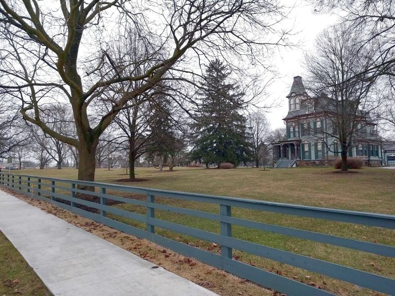 Davenport House and Marker. Click for full size. Davenport House and Marker image. Click for full size.