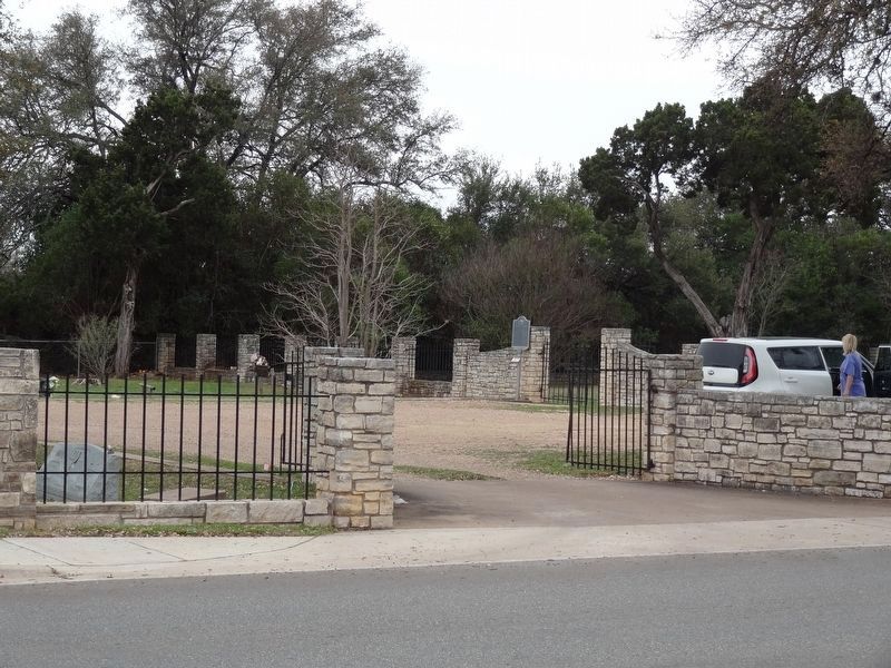 Cedar Park Cemetery Marker image. Click for full size.
