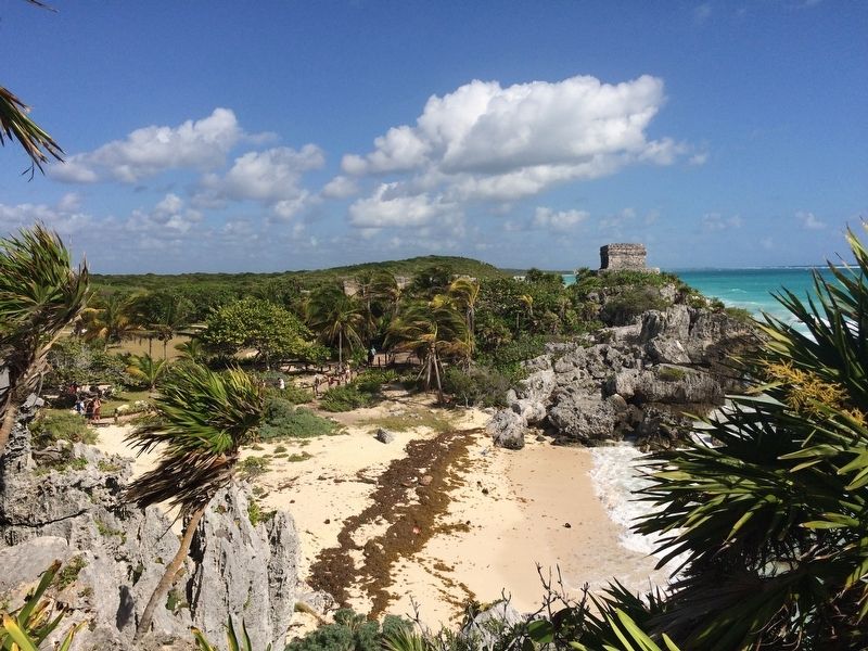 An additional view of El Castillo at Tulum. image. Click for full size.