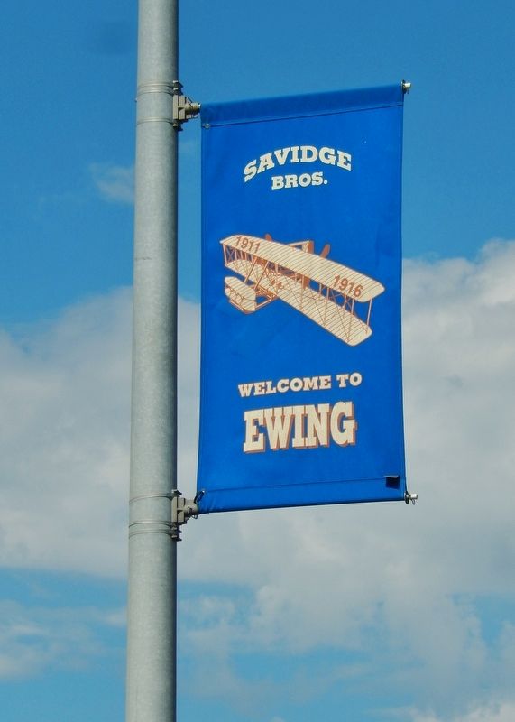 Ewing's Savidge Brothers Welcome Banner image. Click for full size.
