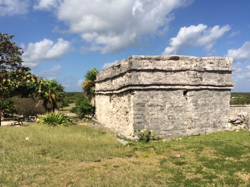 The Temple of the Stela and Marker, looking towards the west in this view.. Click for full size. The Temple of the Stela and Marker, looking towards the west in this view. image. Click for full size.