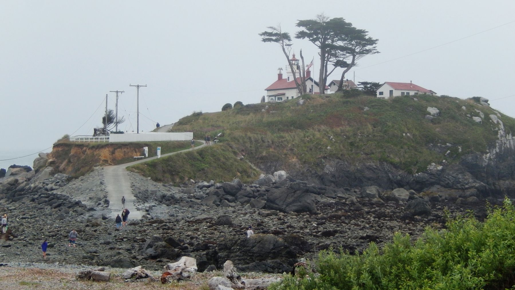 Battery Point Island - Low Tide Access Only image. Click for full size.