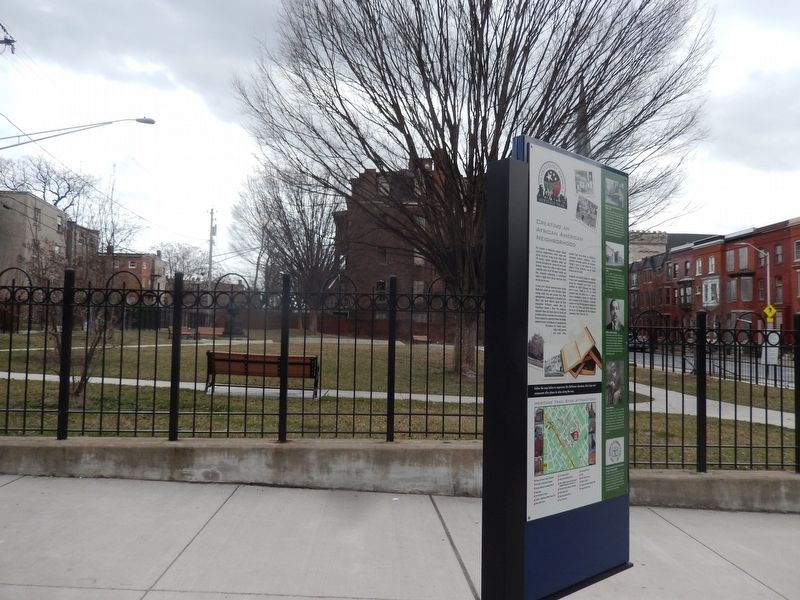 Creating an African American Neighborhood Marker image. Click for full size.