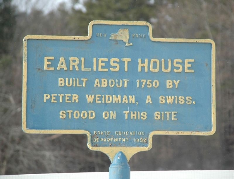 Earliest House Marker image. Click for full size.