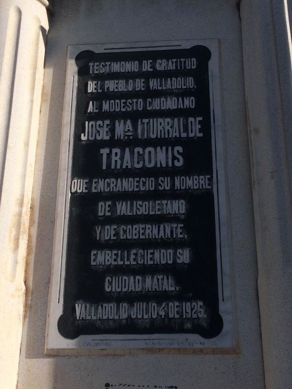 Nearby marker to José María Iturralde Traconis. Click for full size. Nearby marker to José María Iturralde Traconis image. Click for full size.