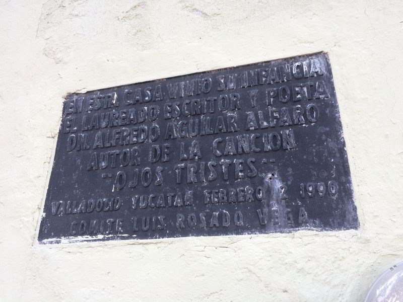 An additional Alfredo Aguilar Alfaro marker above the featured marker. image. Click for full size.