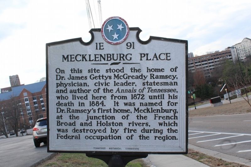 Mecklenburg Place Marker image. Click for full size.