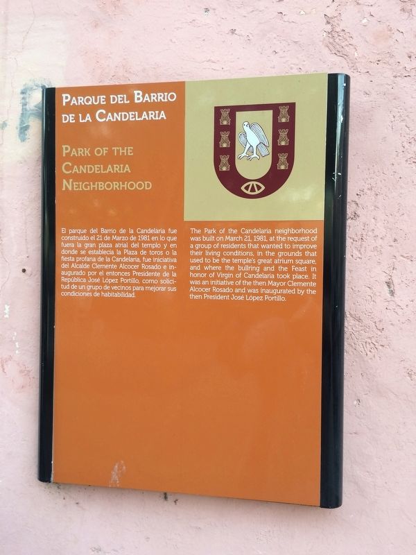 An additional Park of the Neighborhood of the Candelaria Marker image. Click for full size.