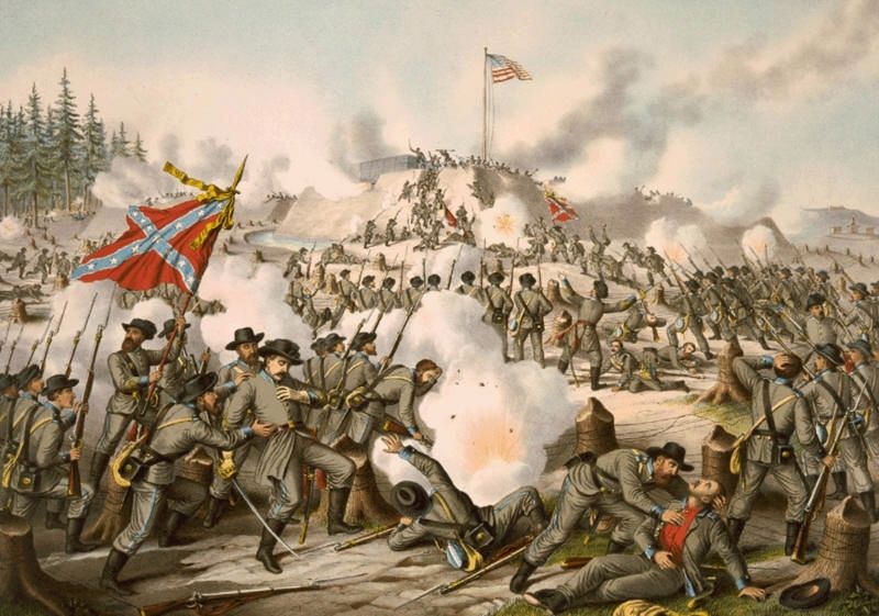 Batlle of Fort Sanders image. Click for full size.