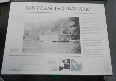 San Francisco Bay "Ark" Marker image. Click for full size.