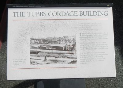 The Tubbs Cordage Building Marker image. Click for full size.