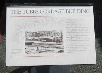 The Tubbs Cordage Building Marker. Click for full size. The Tubbs Cordage Building Marker image. Click for full size.